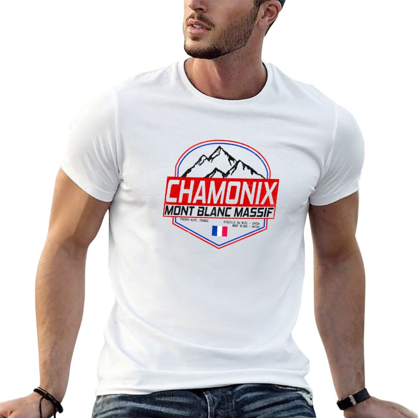 Mountain Biking France - Retro Kayak Chamonix Mont Blanc Fransa
