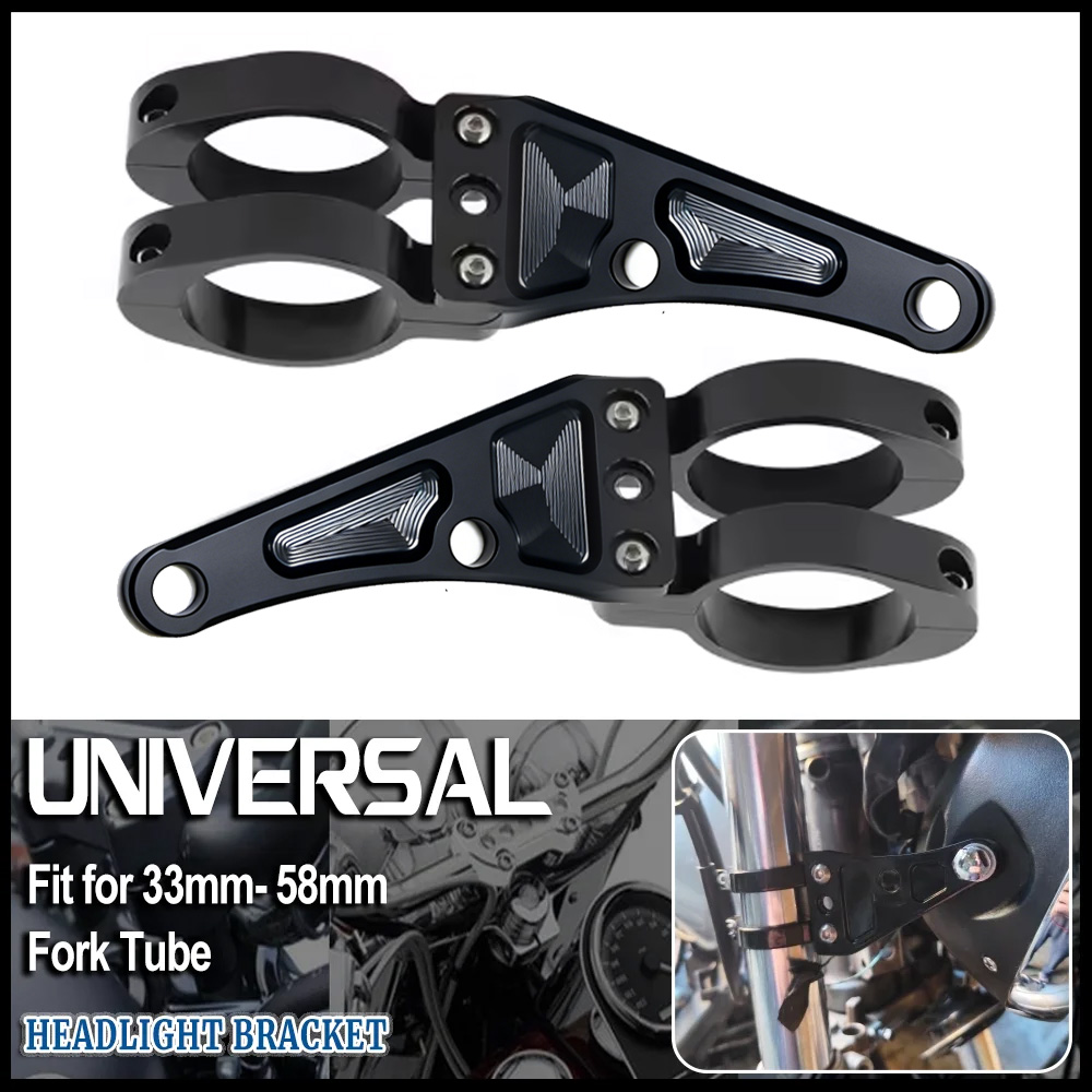 Mountain Biking Derby - Evrensel 33mm-58mm Far Braketi Montaj Kelepçeleri