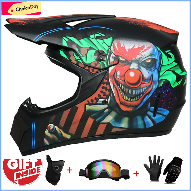 3 adet çocuklar için arazi tip - Mountain Biking Helmet Full Face incelemesi ve fiyatı