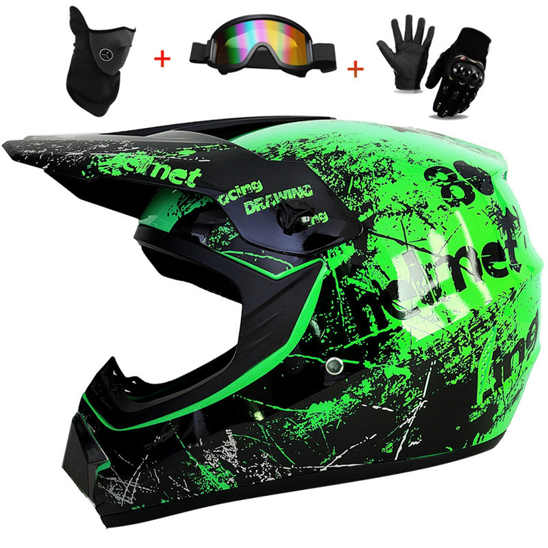 3 adet çocuklar için arazi tip - Mountain Biking Helmet Full Face incelemesi ve fiyatı
