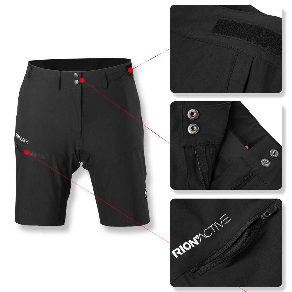 RION erkek bisiklet şortları ç - Mountain Biking Outfit incelemesi ve fiyatı